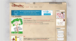 Desktop Screenshot of encre-et-lumiere.com