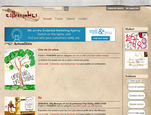 Tablet Screenshot of encre-et-lumiere.com